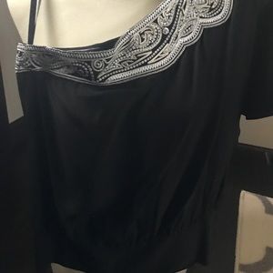 NWT - WHBM One-shoulder top